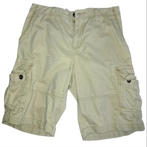 Aeropostale Men Cargo Shorts Size 31 Khaki
